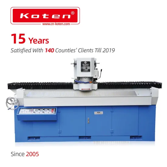 ISO 9001 Approved Blades Koten by Strong Wooden Cases. Sharpening Knife Grinding Machine