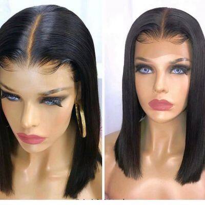 KHH Top Selling Virgin Brazilian 8-18 inch bob wig ,lace front bob wigs human hair wigs, short bob wigs for black women