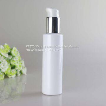 Factory Wholesale PET Plastic 100ml&150ml&200ml&250ml Clear&White Color Cleansing Oil Bottle