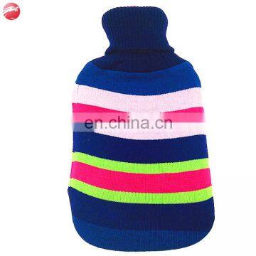 Classic Rubber Transparent Hot Water Bottle Bag 2 Liter With Knit Cover