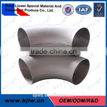 90 Degree Gr5 Titanium Elbow Pipe Fitting