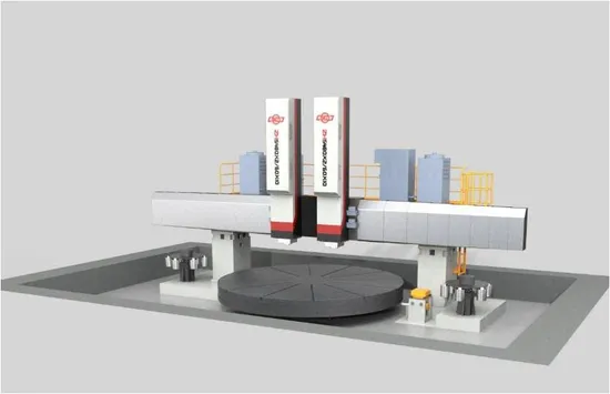 Zk54 CNC Gantry Type Multiple-Axis Milling and Drilling Machine