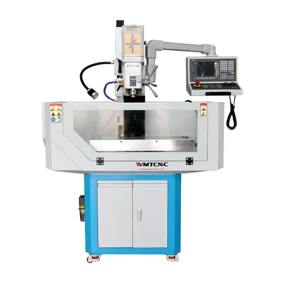 XK7120 small size vertical CNC milling machine
