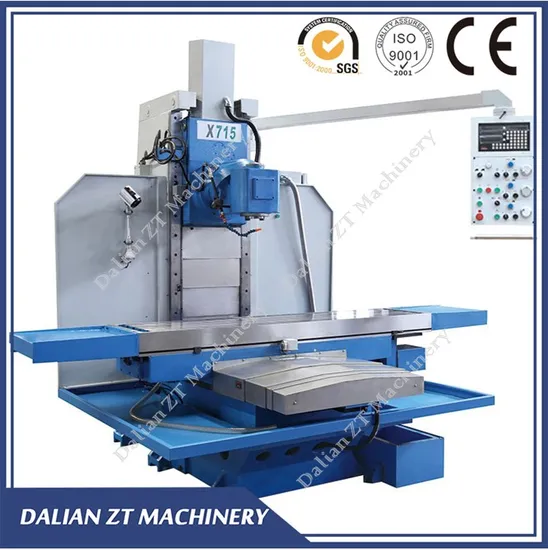 Heavy-duty Bed type Large Vertical Milling Machine X715