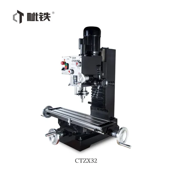 32mm Factory Directly Sale Mini Drilling and Milling Machine Ctzx32 with CE for Hobby