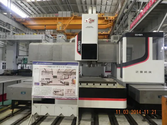 Zk5480/60 CNC Gantry Type Multiple-Axis Milling Machine