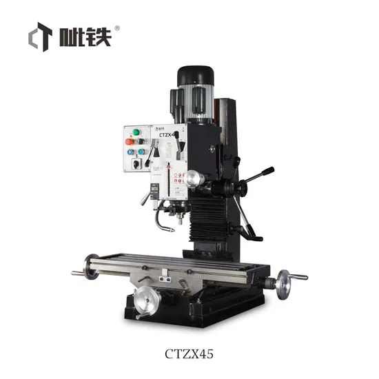 Ctzx45 High Precision Manual Drill Press Drilling and Milling Machine