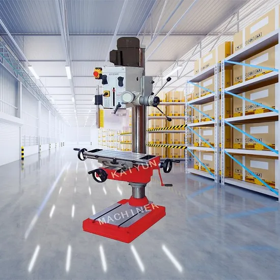 High Precision Portable Pillar Radial Small Milling Machine Manual Drilling and Milling Machine