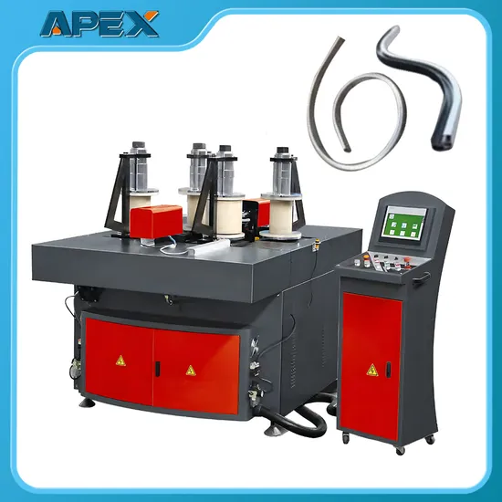 Auto 3 4 Three Four Axis 20t 25t 30t 40t CNC PVC UPVC Aluminum Profile Doors and Windows Roll Bending Machine Looking for Agents in Indonesia