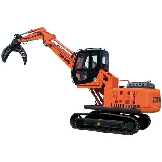High Efficient Metal Handler Machine Material Handler Excavator with Scrap Steel Iron Grab for Recycling