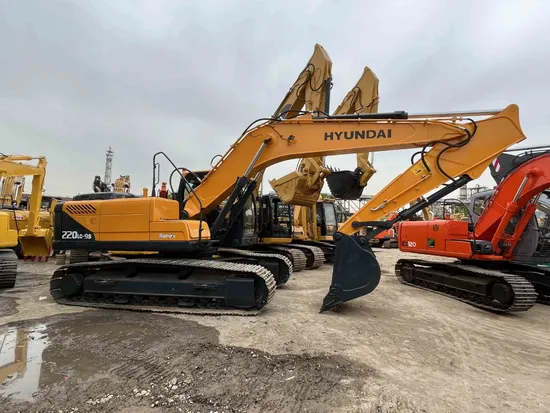 Used Hyundai Excavator 220LC-9 20 Ton Hyundai 220 215 225 Used Excavators