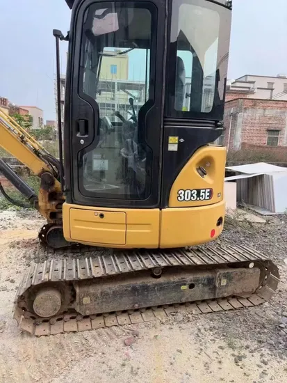 Used Cat Caterpillar 303.5 Crawler Excavator Cat Digging Machine Cat 302.5 303 306 307 Excavators at Low Price