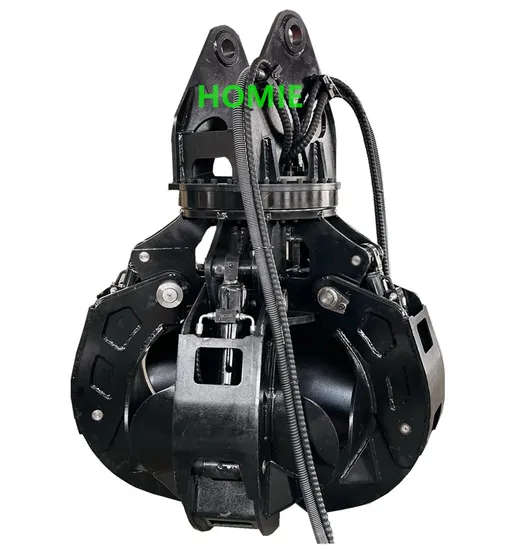 20t Excavator Scrap Car Steel Metal Orange Peel Grab with Ce Certificate