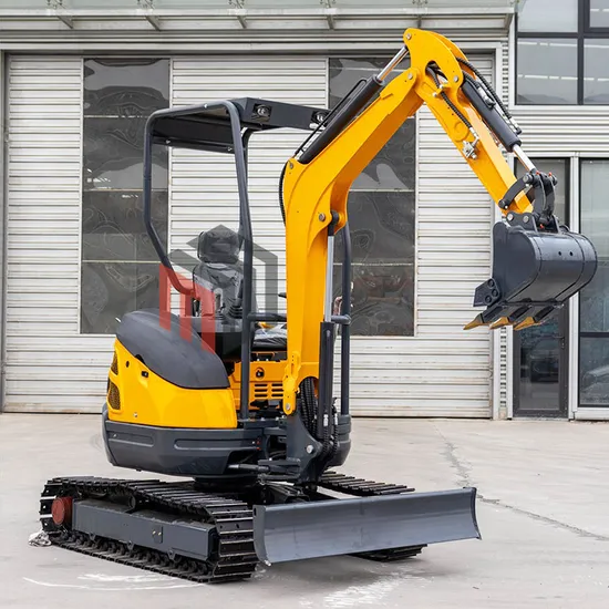 Mini Compact Excavator Hydraulic 360 Rotation Mini Excavator with Bucket