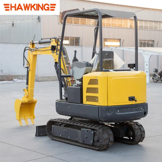 Bulldozer Mini Excavator Construction Equipment 1.8 Ton Excavator Digging Machine