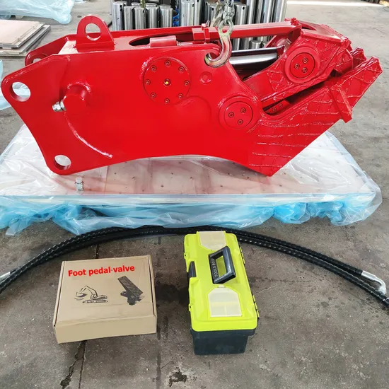 Cat303 New Hydraulic Excavator Pulverizer Mini Concrete Crusher for Demolition and Recycling