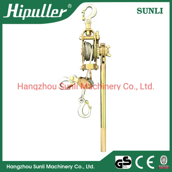 Wrp Type Hand Ratchet Puller with Wire Rope Winch and Hand Wire Rope Lever Hoist
