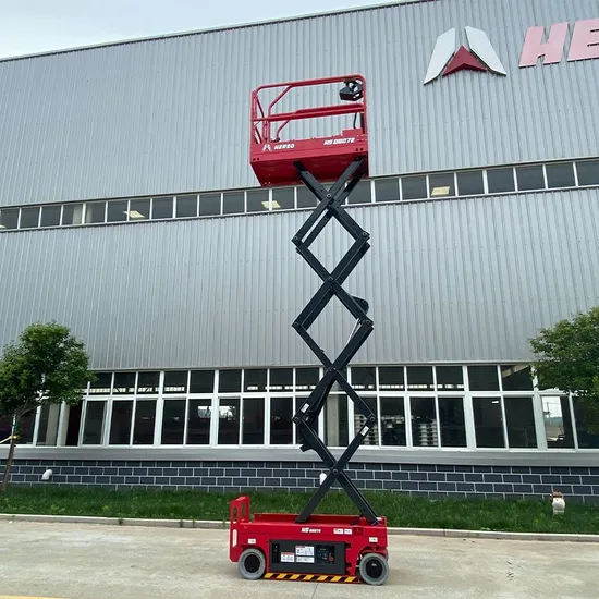 Low Failure Rate Best Price 6m Lifting Height Mini Electric Scissor Lift for Sale