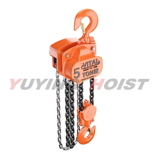 Manual Suspended Hoist Sale Roller Chain Hoist