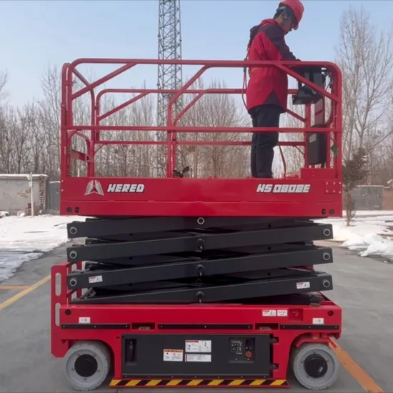 Hered 8m Electric Mini Small Scissor Lifts with CE